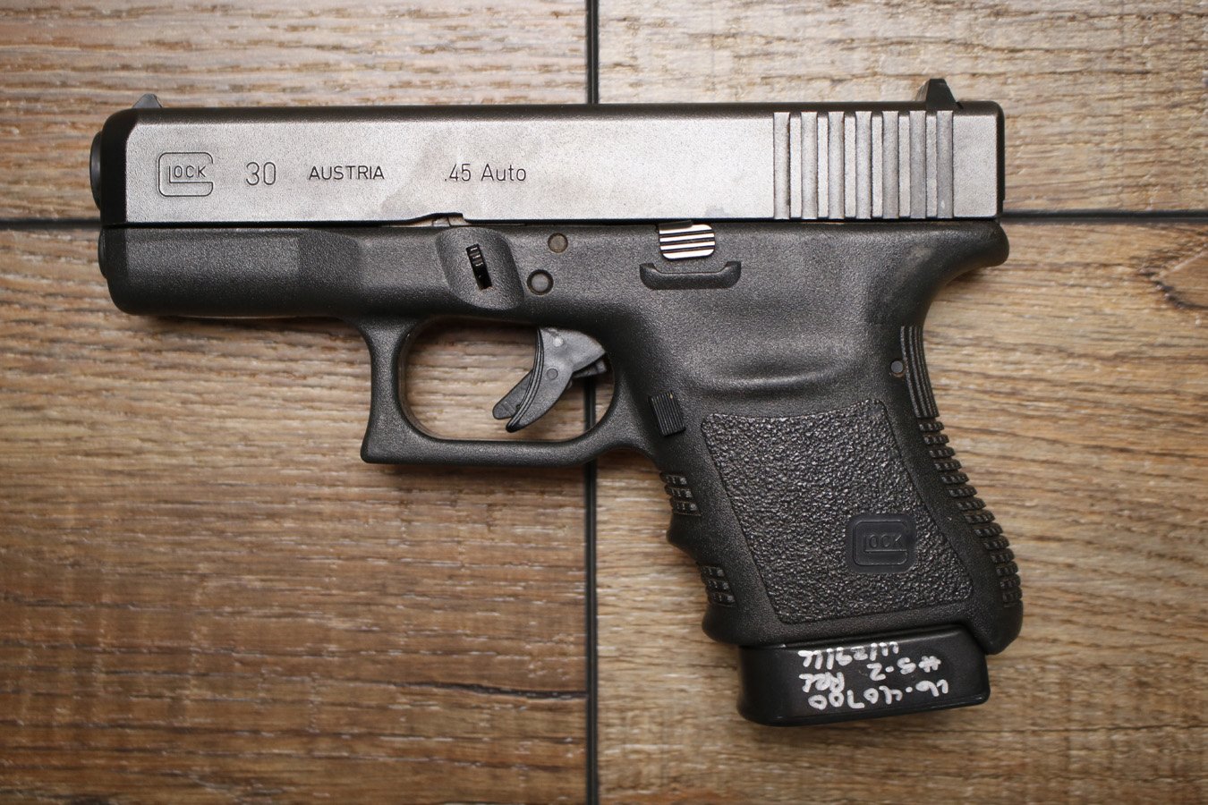 GLOCK 30 45 ACP Police Trade-In Pistol